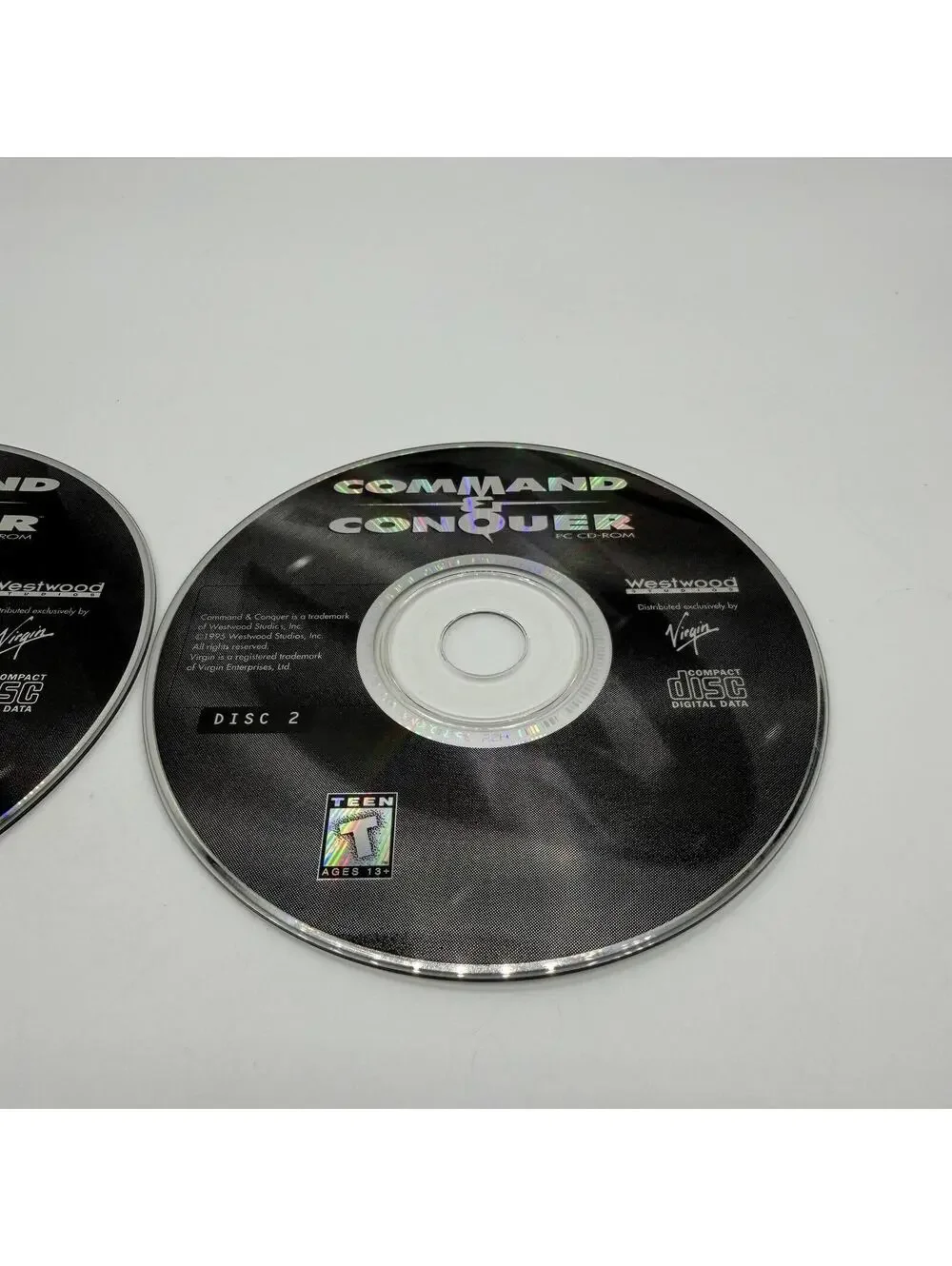 Command & Conquer (1995) Virgin Interactive - PC CD-ROM Video Game ** Disc Only